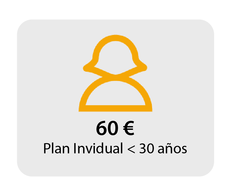 Cuota Asociado Individual  < 30 2025